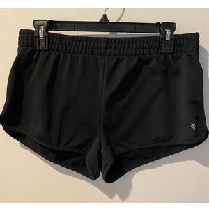 Black Mini workout shorts-Forever 21